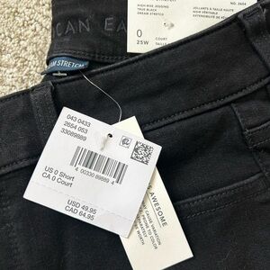 American Eagle Outfitters Black High Rise Jeans